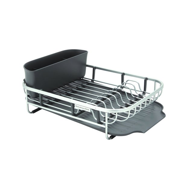 Kitchen Aid Aluminum Dish Rack, Charcoal Grey