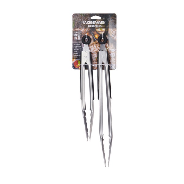 ****Farberware BBQ Tongs - Set of 2