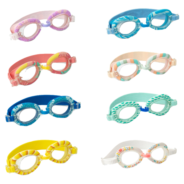 Juice Box Kids Swimming Goggles with UV Protection