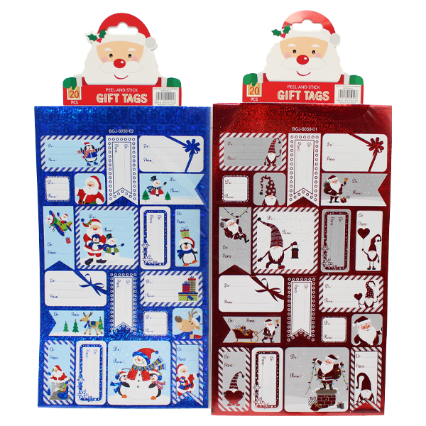 ****Miro Christmas Stickers 20pc