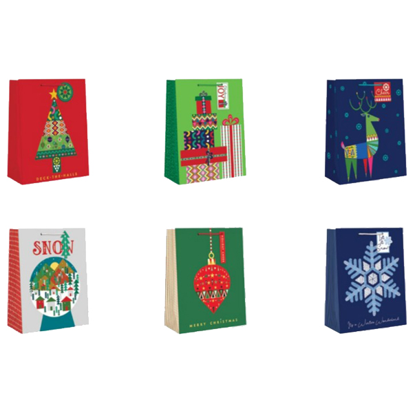 Paper Images Large Traditional Gift Bag, Assorted