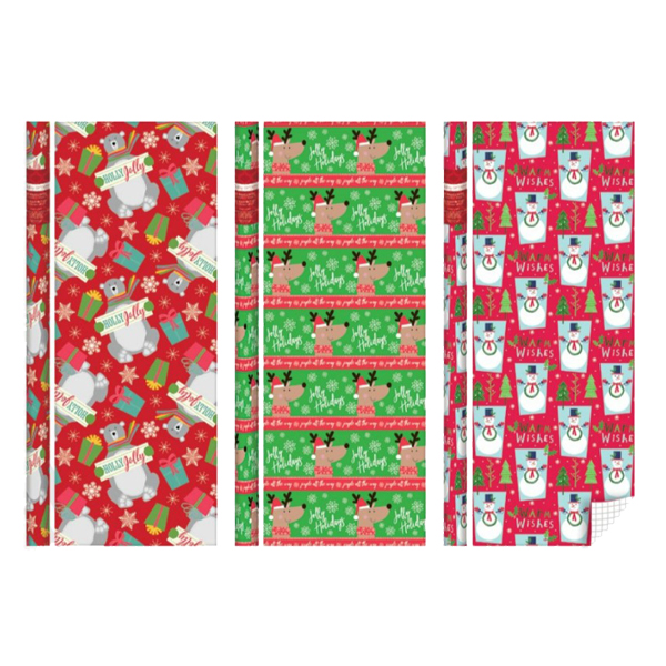 Edg Wrapping Paper 80 Sq Ft Roll 40-in, Kids