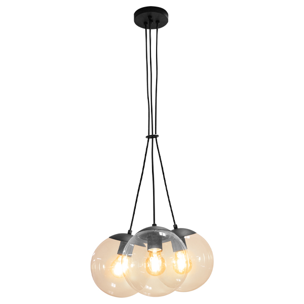 Westinghouse Pendant Lamp Aluminum 3 Globe 3xE27 60W Gold