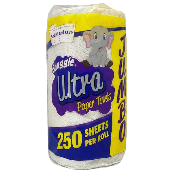 Snuggle Ultra Jumbo Paper Towel - 250sheets 2ply