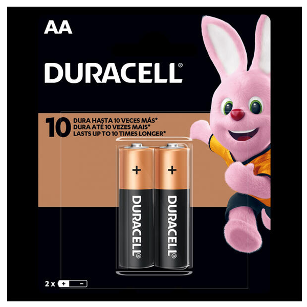 Duracell Alkaline AA 2pk