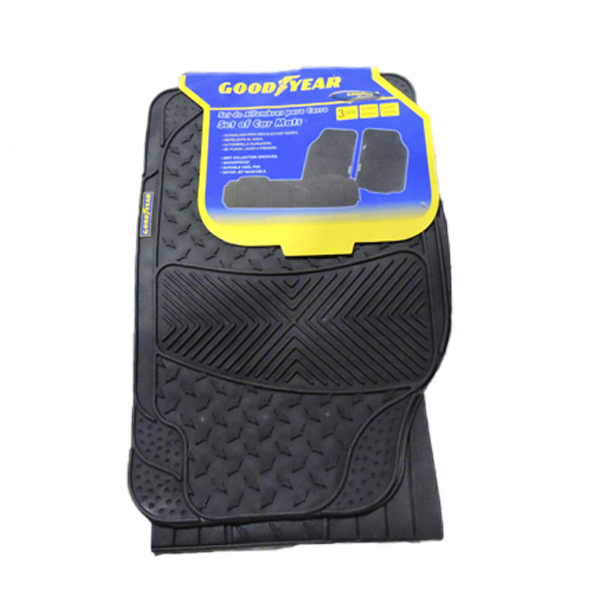 Goodyear 3pc Car Mat Set
