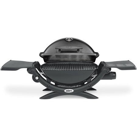 Weber Q 1200 1-Burner 8,500-BTU LP Gas Grill, Black