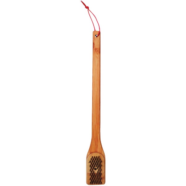 ****Weber 18 In. Bamboo Handle Grill Cleaning Brush with Stainless Steel Bristles