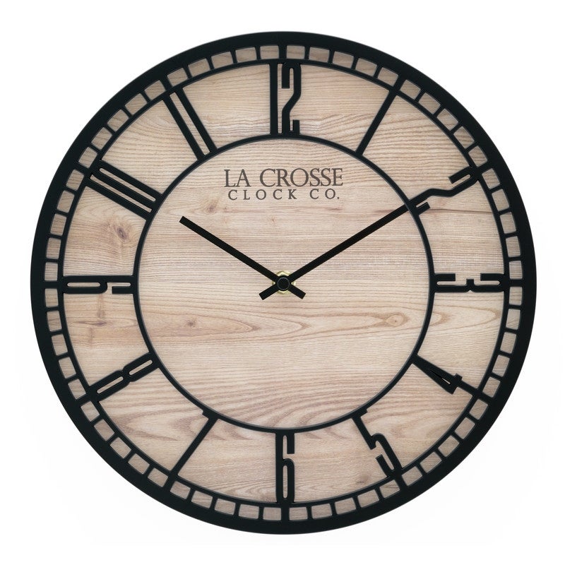 La Crosse Barrow Wall Clock 11.5 In.