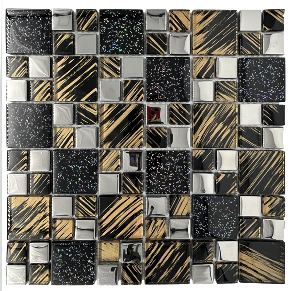 Royal Homes Glass Mosaic 11.8 x 11.8 x 0.31 In.