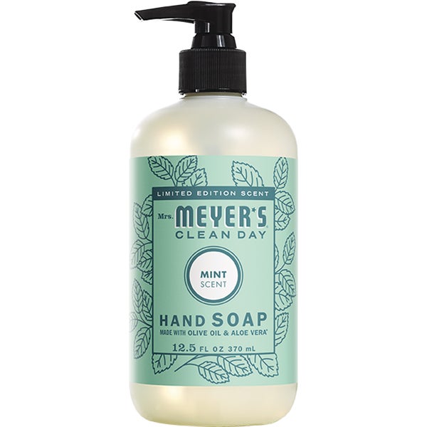 ****Mrs. Meyer's Clean Day Mint Liquid Hand Soap 12.5 Oz