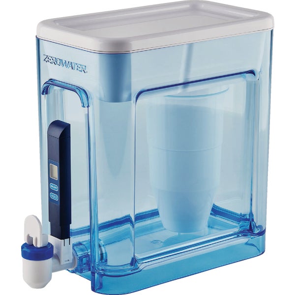 Zero Water 22-Cup Ready Water Filtration Dispenser, Blue