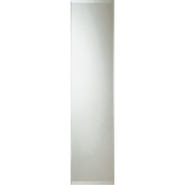 Erias Home Designs Frameless Door Mirror with Beveled Edges 16 In. W. x 60 In. H.