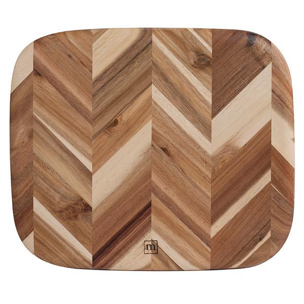 ^Madeira Housewares Architec Herringbone Acacia Cutting Board