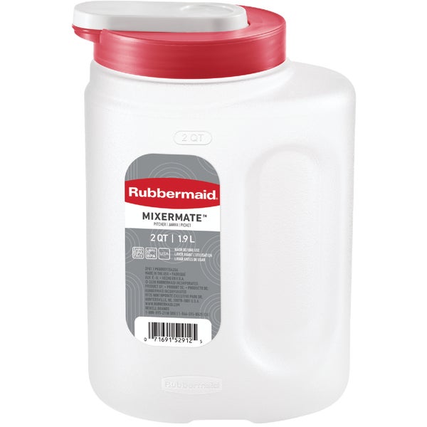 Rubbermaid Mixermate Pitcher 1.9L / 2 Qt.