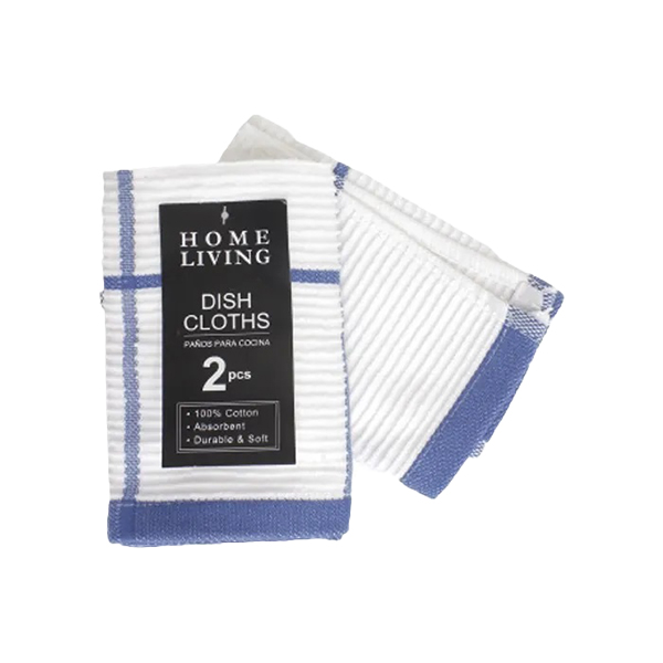 Home Living Kitchen Dish Towel Set Navy