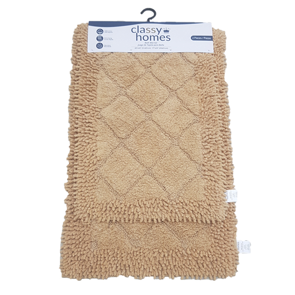 Classy Homes Bath Mat Set