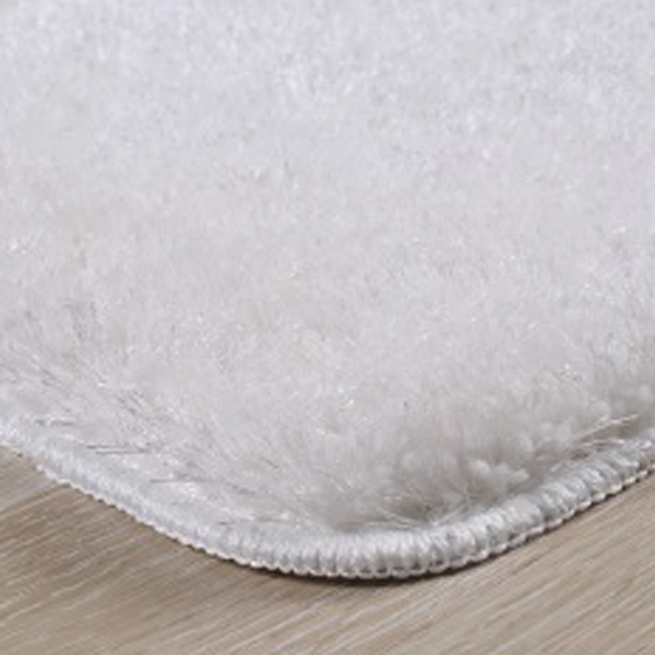 ****Classy Homes Bath Mat Set 2pc S/White