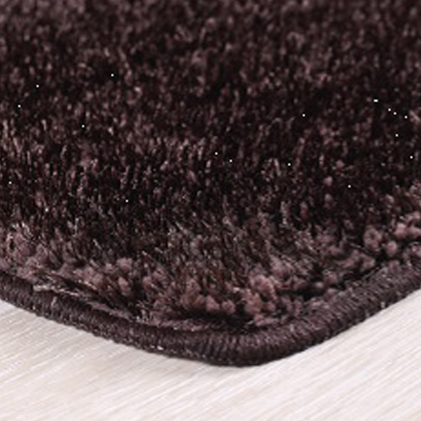 ****Classy Homes Bath Mat S/Chocolate 20In. X 32In.