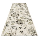 L'Baiet Rugs Green Floral 2'x6'