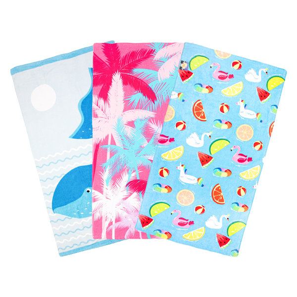 Classy Homes Bonaire Printed Beach Towel