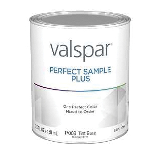 ****Valspar Perfect Sample Plus Latex Satin Interior Paint Sample, Tint Base