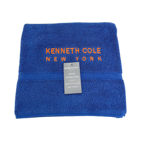 ****Kenneth Cole Bath Mat 18x30in Navy