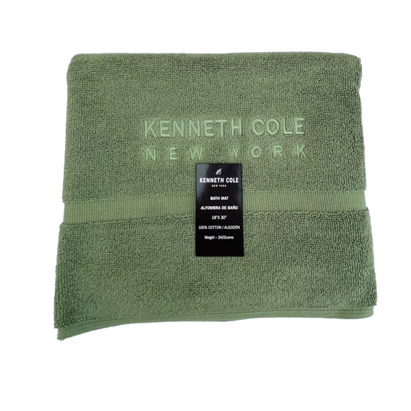 ****Kenneth Cole Bath Mat 18x30in Olive