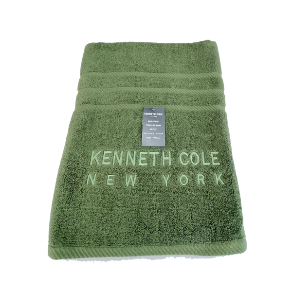 Kenneth Cole Bath Towel 30 x 60 In. Olive