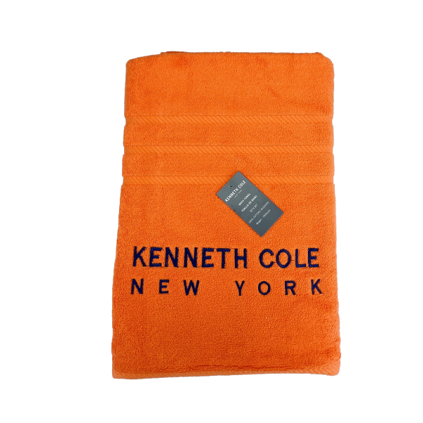 ****Kenneth Cole Bath Towel 30x60in Orange