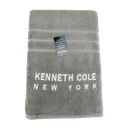 Kenneth Cole Bath Towel 30x60in Dark Grey