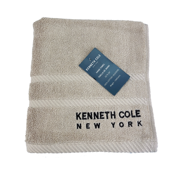 ****Kenneth Cole Hand Towel 16x24in Brown