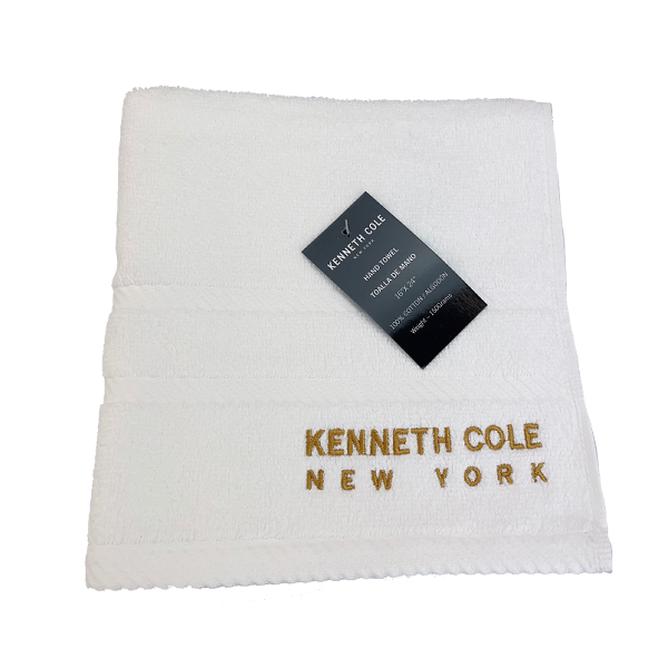 ****Kenneth Cole Hand Towel 16x24in White