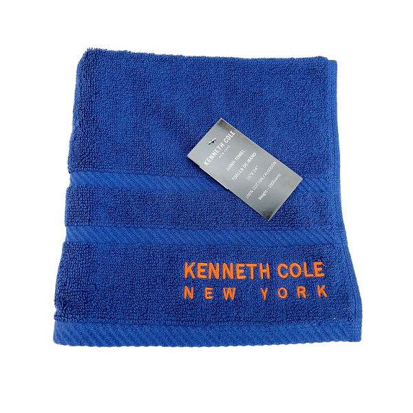 ****Kenneth Cole Hand Towel 16x24in Navy