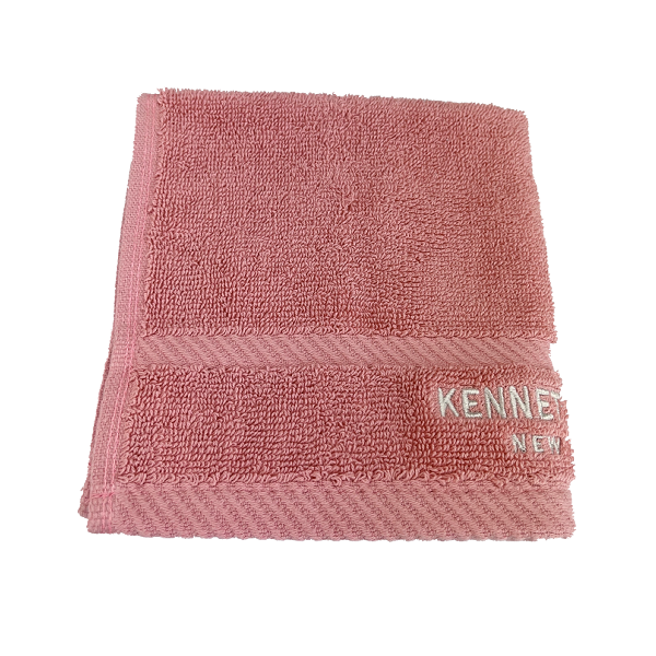 ****Kenneth Cole Face Towel 13in Pink