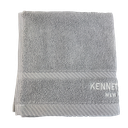 ****Kenneth Cole Face Towel 13in Silver