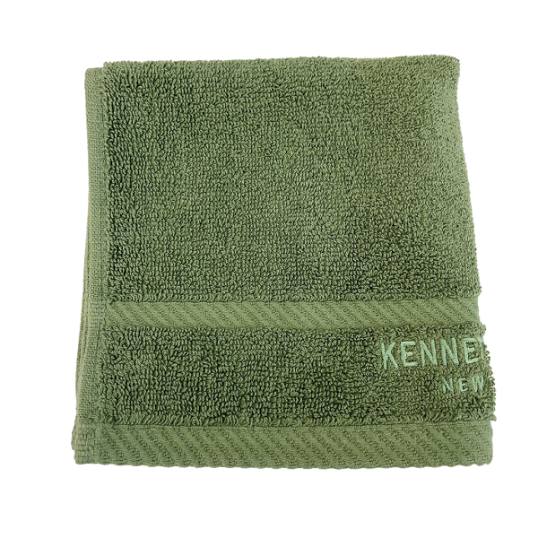 ****Kenneth Cole Face Towel 13in Olive