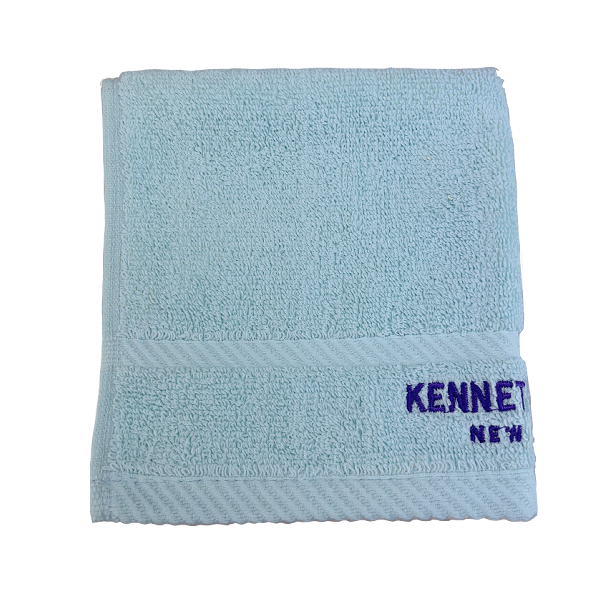 ****Kenneth Cole Face Towel 13in Baby Blue