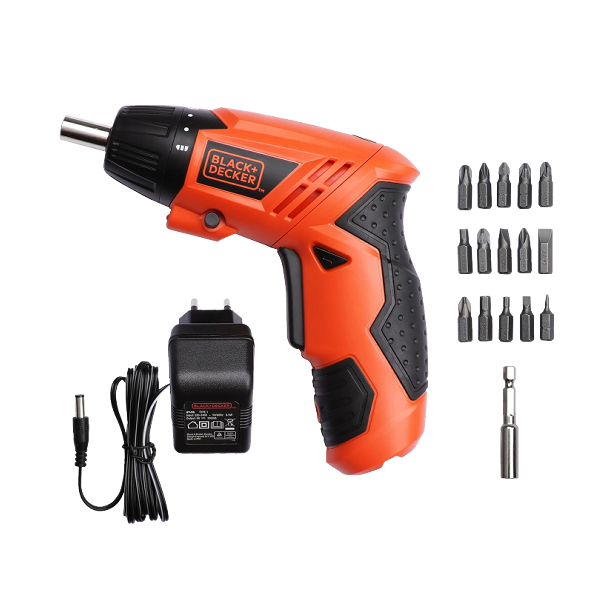 Black &amp; Decker Cordless Screwdriver 4.8V NI-CD(600MAH)