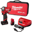 ****Milwaukee M12 FUEL 12V Lithium-Ion Brushless Cordless Stubby 1/2In. Impact Wrench Kit