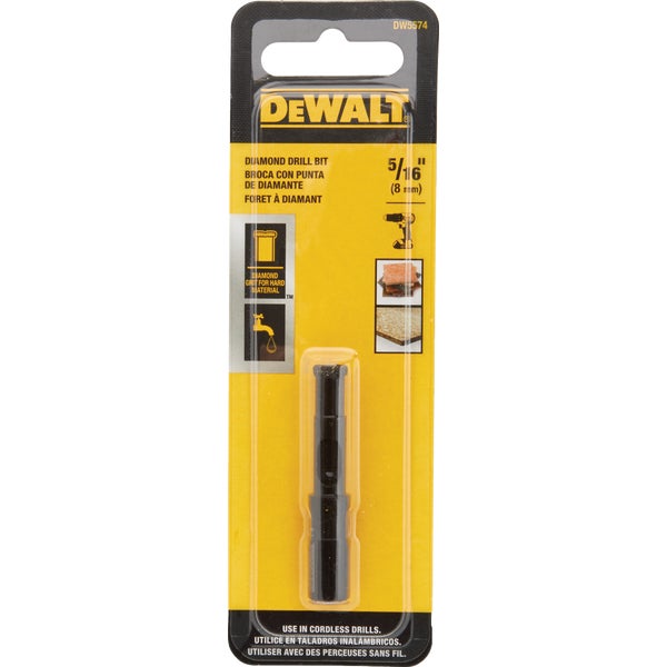 ****DEWALT Diamond Drill Bit 5/16 In.