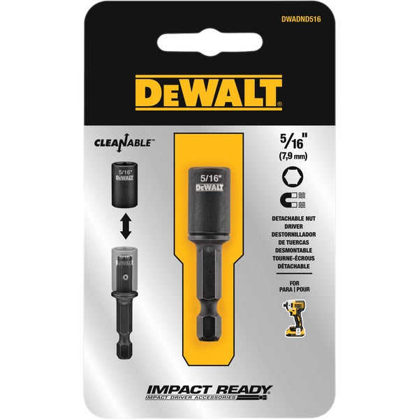 ****DEWALT Impact Ready Cleanable Magnetic Nutdriver 5/16 In. x 2 In.