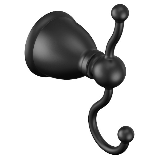 Moen Caldwell Robe Hook, Matte Black