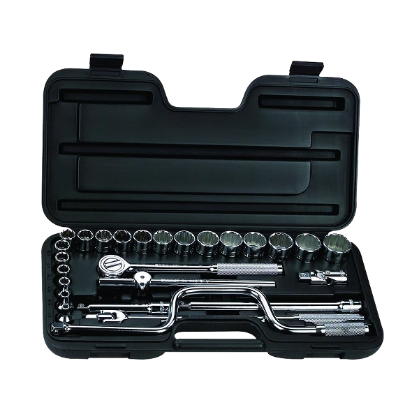 ****Stanley 27pc Socket Set 1/2 In. Drive