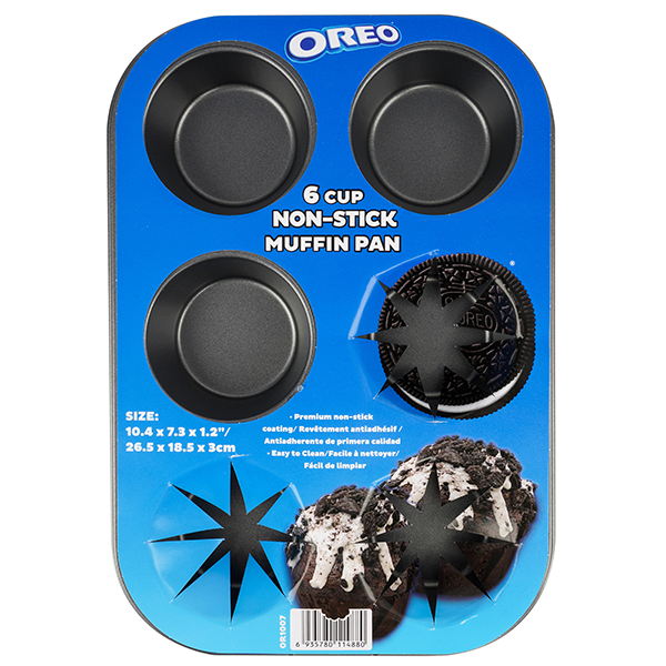 ****Oreo 6-cup Muffin Pan 26.5x18.5x3cm