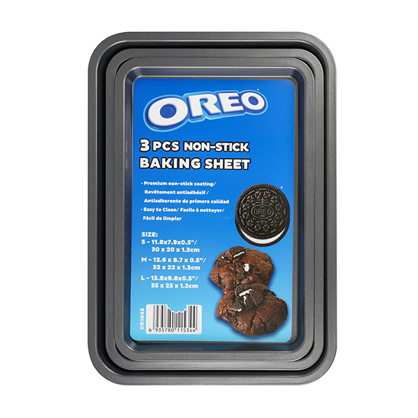 Oreo Set of 3 Rectangular Baking Pans