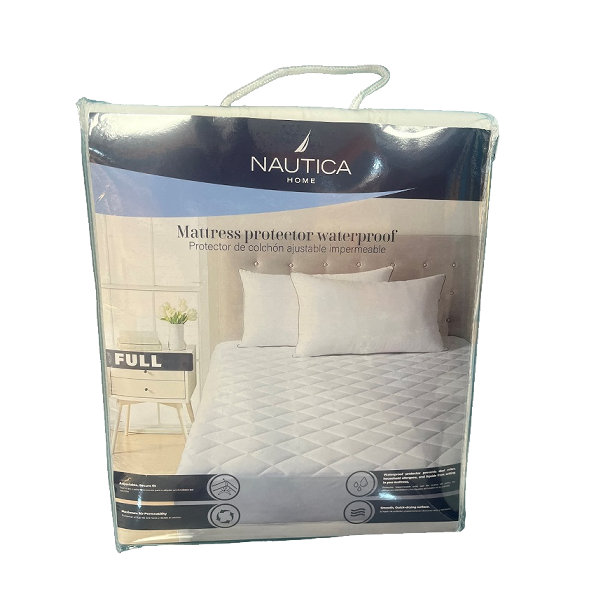 Nautica Microfiber Mattress Protector Full 54 x 75 x 14 In.