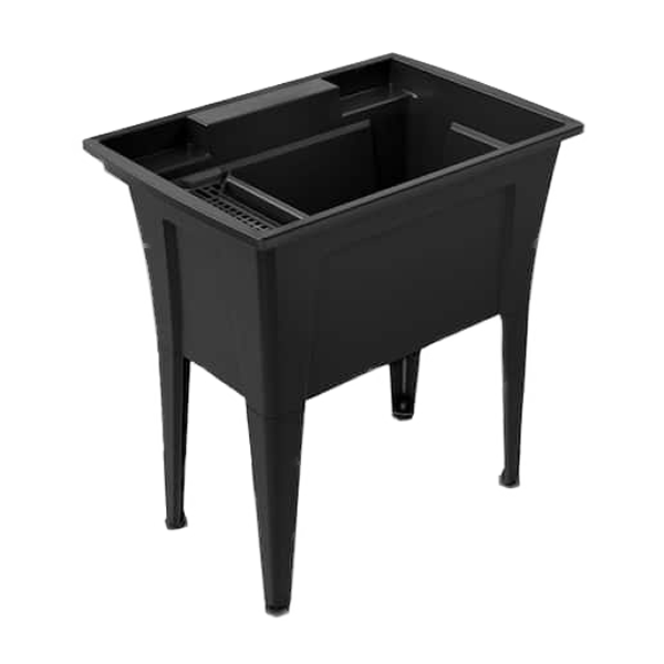 Technoform Nova Laundry Tub 32 In. Black