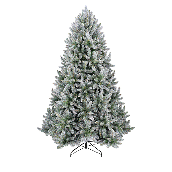 Oncor Frosted Silver Hook Tree 7 Ft. (210cm)