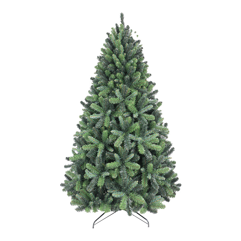 Oncor Luxury Aspen Fir Hinge Christmas Tree 6.5 Ft. (195cm)